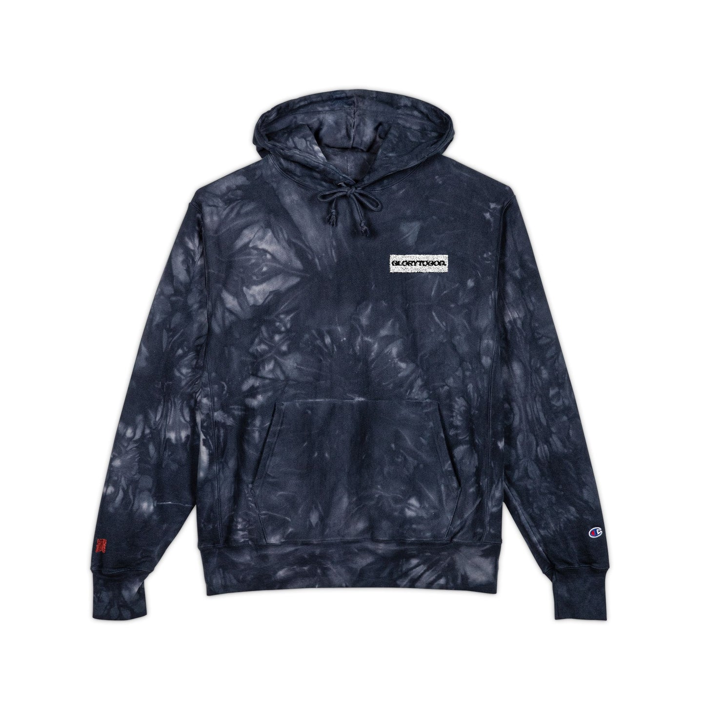 GLORY Champion Tie-Dye Hoodie (Embroidery)