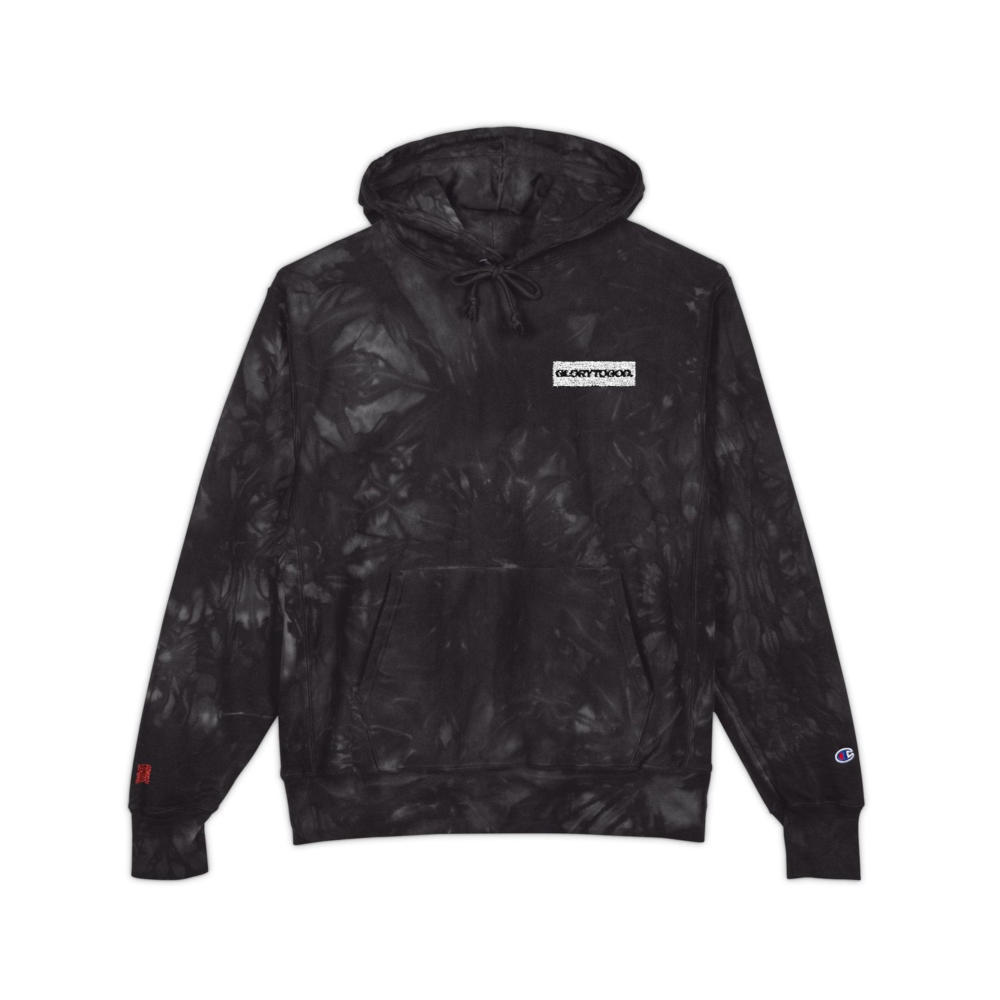 GLORY Champion Tie-Dye Hoodie (Embroidery)