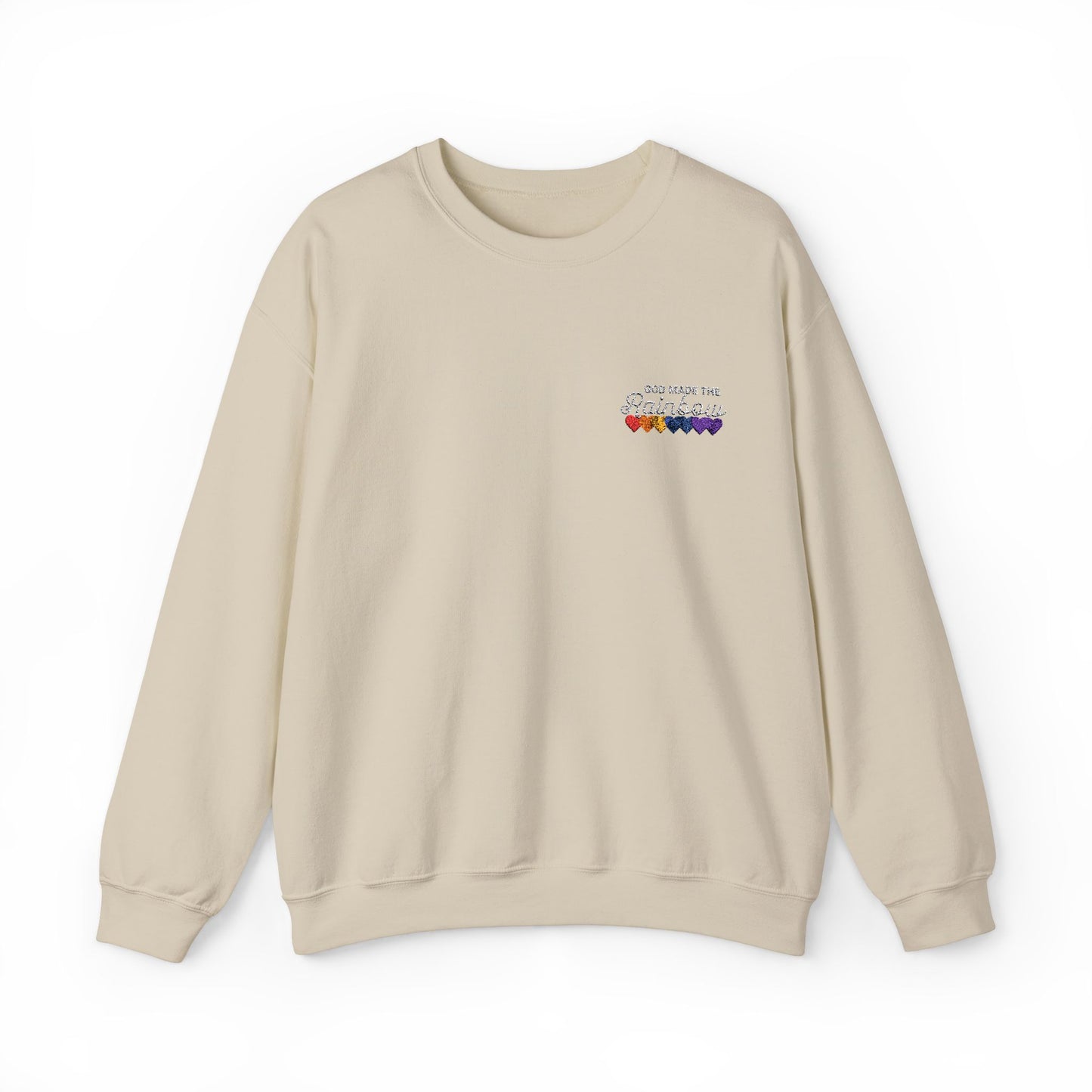 RAINBOW GLORY Embroidered Sweatshirt