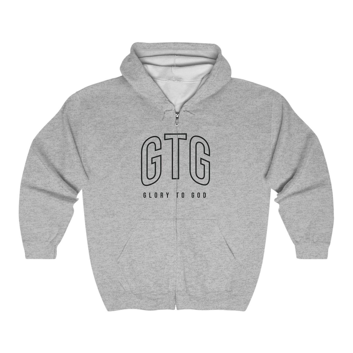 CLEAN GLORY Zip Hoodie