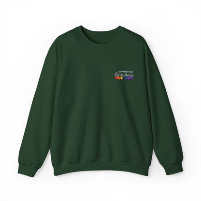 RAINBOW GLORY Embroidered Sweatshirt