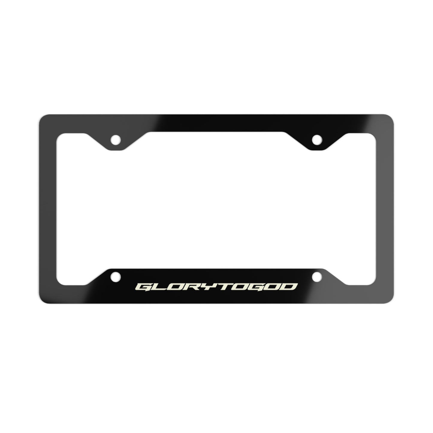 GTG Metal License Plate Frame