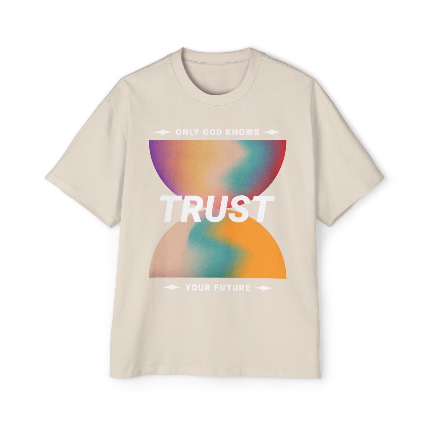 TRUST GLORY Heavy Oversized Tee