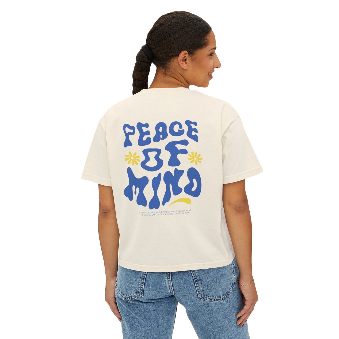 PEACE GLORY Women's Boxy Tee