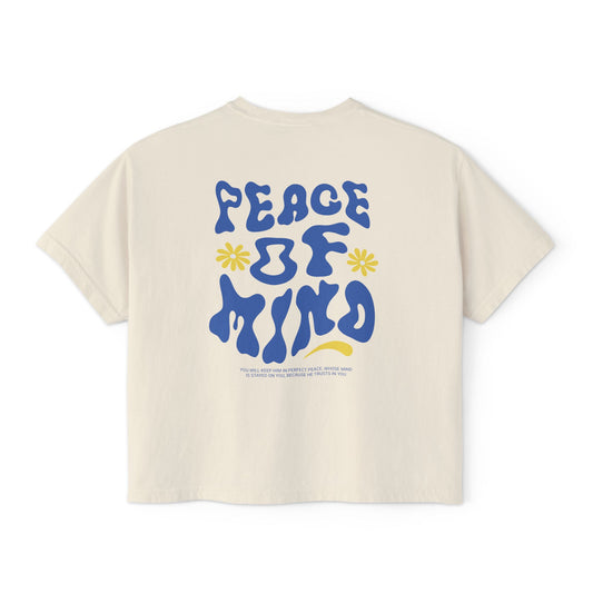 PEACE GLORY Women's Boxy Tee