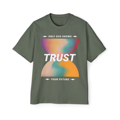 TRUST GLORY Heavy Oversized Tee