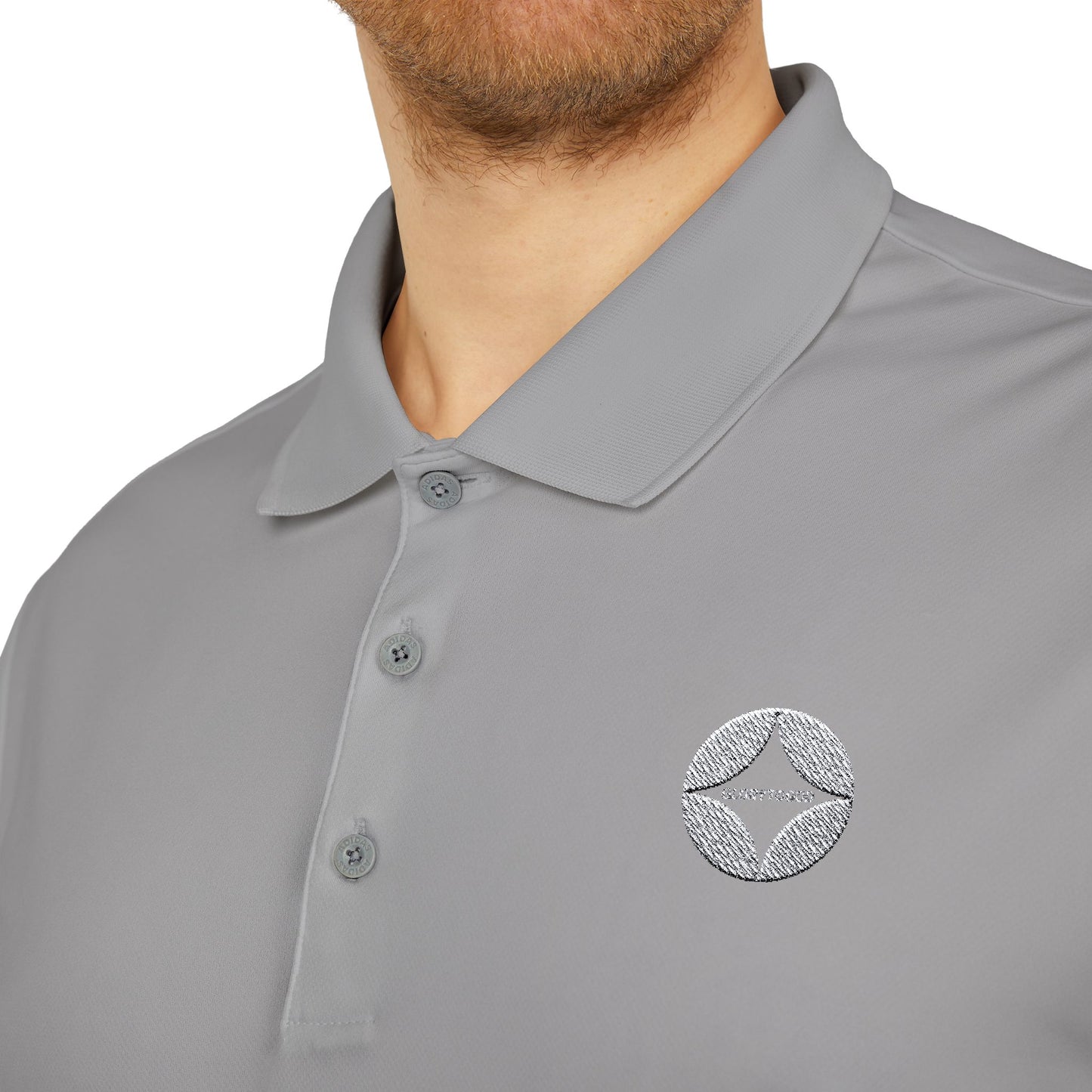 WINDOW GLORY Embroidered Fitness Polo